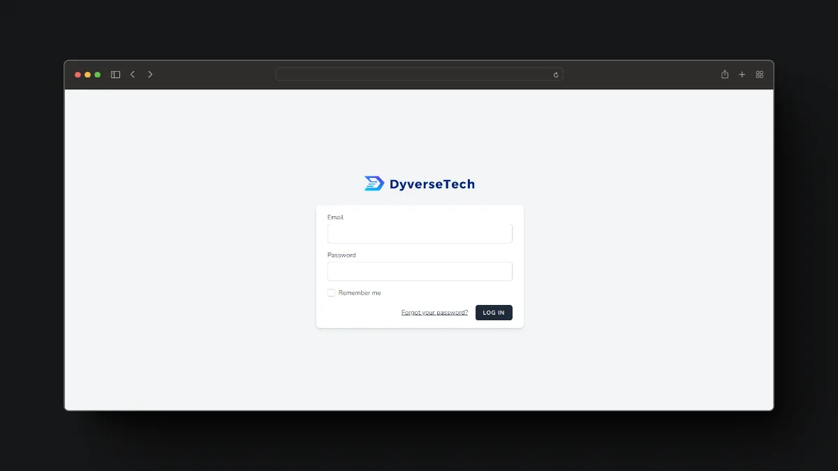 Captura 1 del proyecto DyverseTech Ecommerce